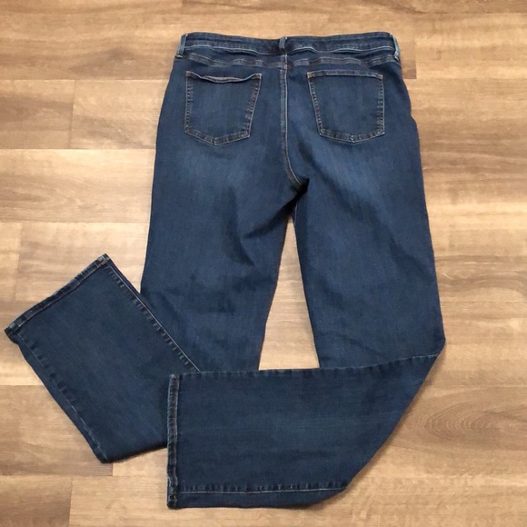 Talbots Flawless High Rise Barely Bootcut Long Jeans size 12 L Inseam-33” - Picture 5 of 8